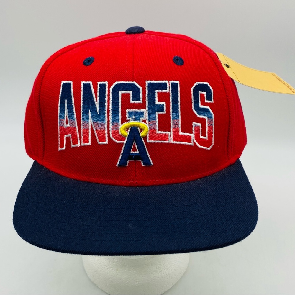 American Needle Anaheim Angels Vintage Fade Snapback Hat "Marilyn"